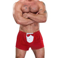 Load image into Gallery viewer, Tuxedo Boxer One Size Red