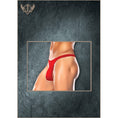 Load image into Gallery viewer, Nylon Spandex Bong Thong Red S/M