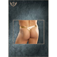 Load image into Gallery viewer, Heavy Metal Bong Thong Gold L/Xl