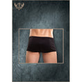 Load image into Gallery viewer, Nylon Spandex Zipper Short Black S/M
