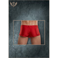 Load image into Gallery viewer, Nylon Spandex Zipper Short Red S/M