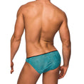 Load image into Gallery viewer, Tranquil Abyss Mini Bikini Seafoam/Blk Large