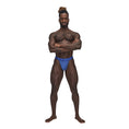 Load image into Gallery viewer, Sexagon Micro V Thong Royal L/Xl