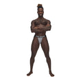 Load image into Gallery viewer, Sexagon Strappy Ring Jock Grey S/M