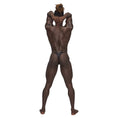 Load image into Gallery viewer, Landing Strip Micro Thong Black L/Xl