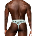 Load image into Gallery viewer, Sheer Prints Sheer Thong Flamingo L/X
