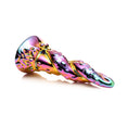 Load image into Gallery viewer, Creature Cocks Enchantress Rainbow Glass Dildo