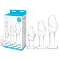 Load image into Gallery viewer, Glas 3pc Helmet Head 4", 5" & 6" Glass Anal Training Kit
