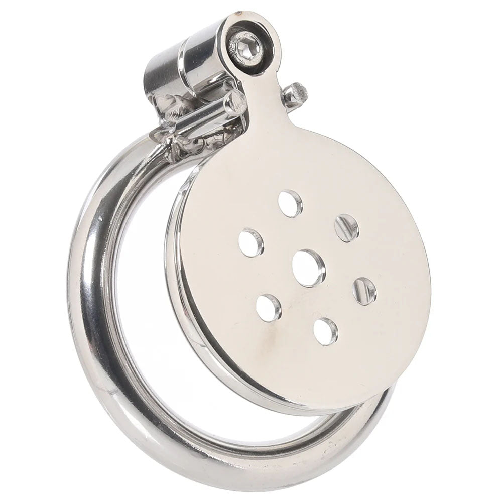 Lockmaster Stainless Steel Flat Inverted Chastity Cage