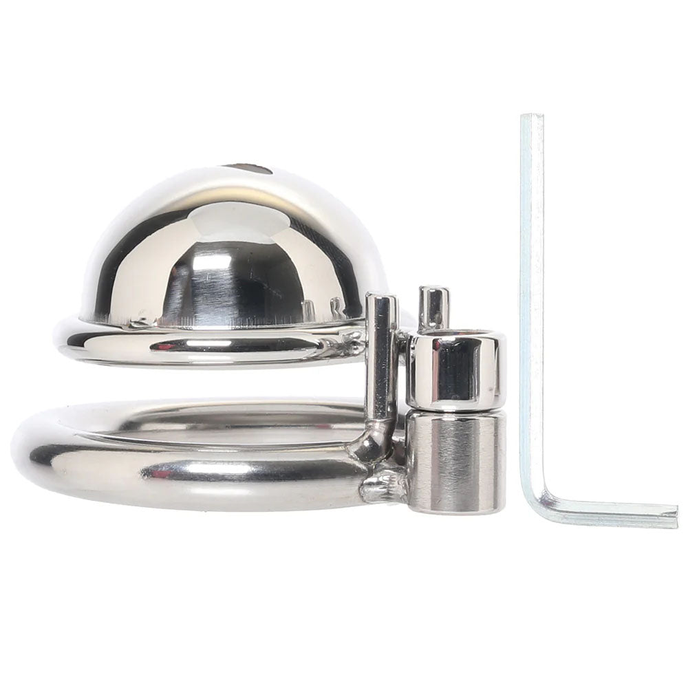 Lockmaster Stainless Steel Inverted Micro Chastity Cage