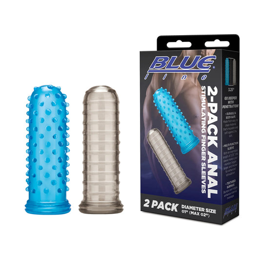 2-Pack Anal Stimulating Finger Sleeves