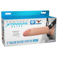 Load image into Gallery viewer, Fantasy X-Tensions Elite 6" Silicone Hollow Strap-On Dual Density Light
