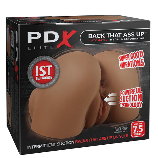 Pdx Elite Back That Ass Up Automatic Mega Masturbator Brown