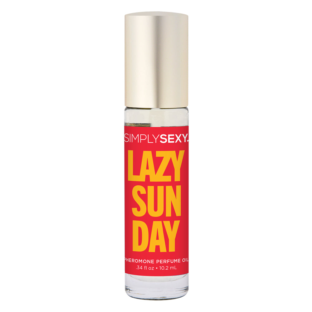 Simply Sexy Pheromone Perfume Oil Roll-On Lazy Sunday 0.34 oz.