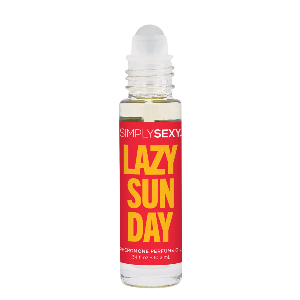 Simply Sexy Pheromone Perfume Oil Roll-On Lazy Sunday 0.34 oz.