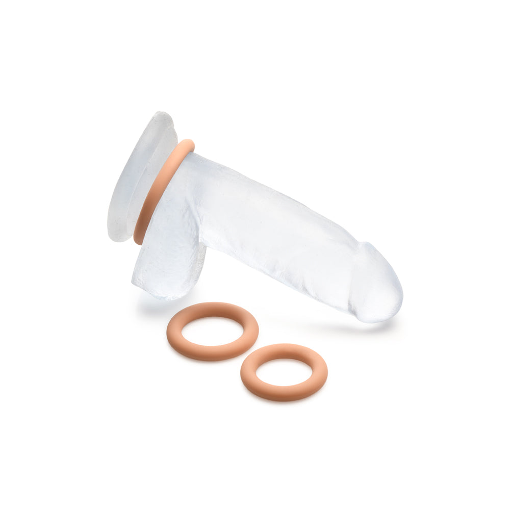 Jock Discrete Silicone Cock Ring Set Medium