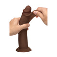 Load image into Gallery viewer, Jock Real Skin 9.5" Silicone Dildo Dark
