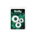 Load image into Gallery viewer, Firefly 3Pc Bubble Rings White
