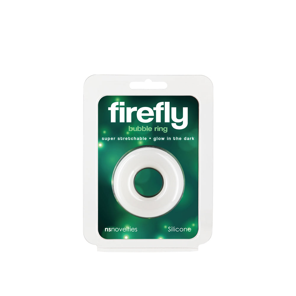 Firefly Bubble Ring Medium White