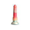 Load image into Gallery viewer, Colours Stacked 6" Dildo Red/Gold
