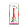 Load image into Gallery viewer, Colours Stacked 6" Dildo Red/Gold
