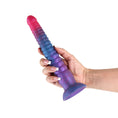 Load image into Gallery viewer, Colours Stacked 9" Dildo Pink/Blue
