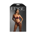 Load image into Gallery viewer, Lace-Up Bra & Crotchless Panty S/M
