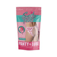 Load image into Gallery viewer, Sweet Treats Split Back & Crotchless Panty W/ Lube Strawberry S/M
