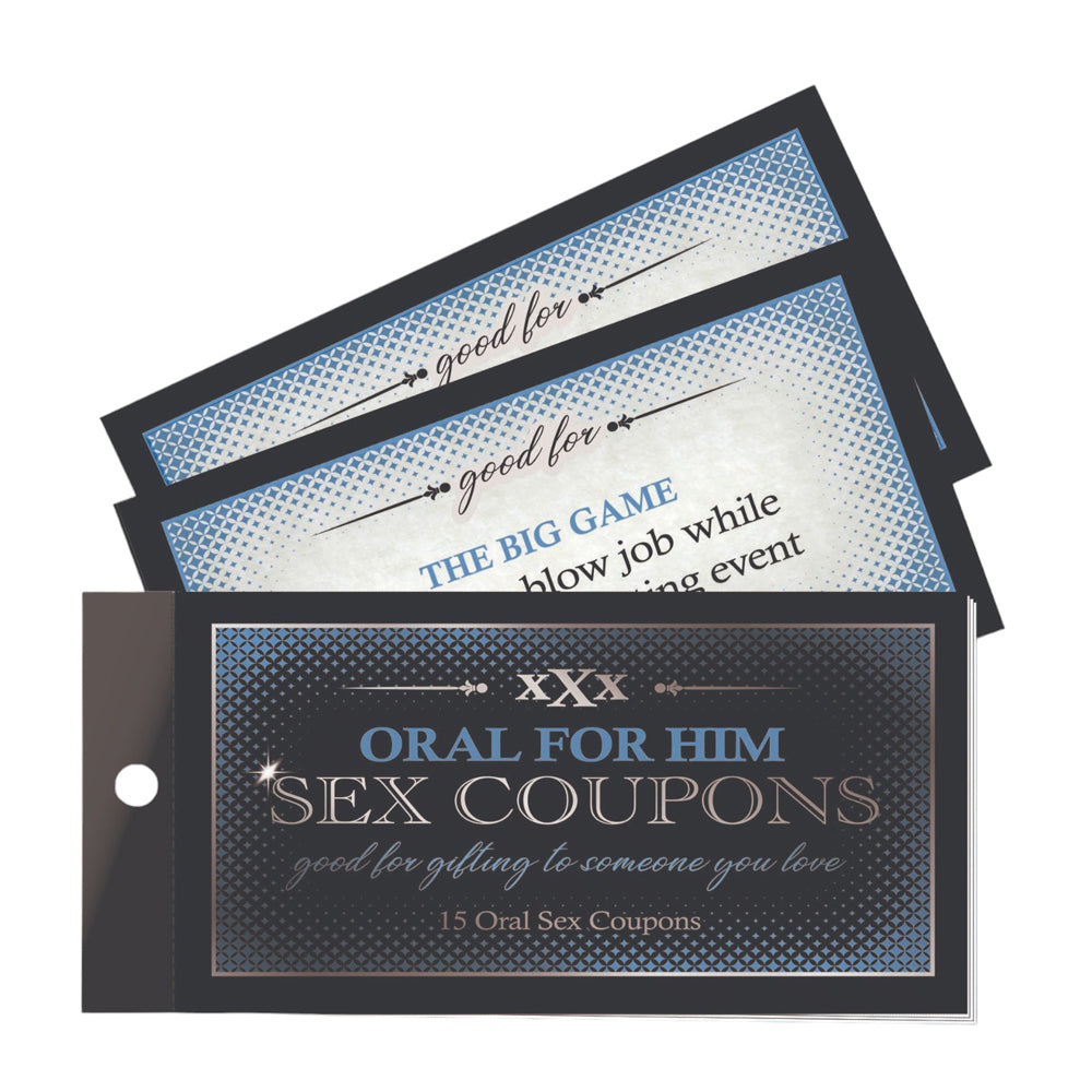 Oral Adventures For Him Sex Coupons