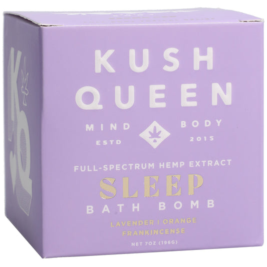 Kush Queen Bath Bomb Sleep 250mg Cbd 7 oz.
