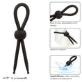 Load image into Gallery viewer, Alpha Liquid Silicone Lasso Black
