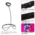 Load image into Gallery viewer, Euphoria Collection Plus Size Chain Halter/Collar & Leash
