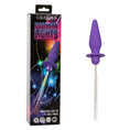 Load image into Gallery viewer, Southern Lights Vibrating Light Up Anal Probe Purple
