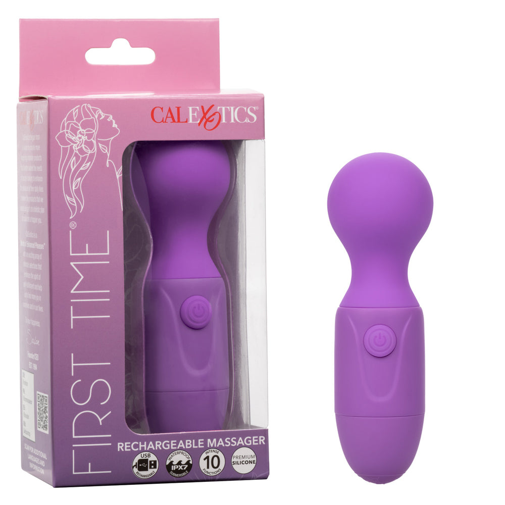 First Time Rechargeable Massager Purple