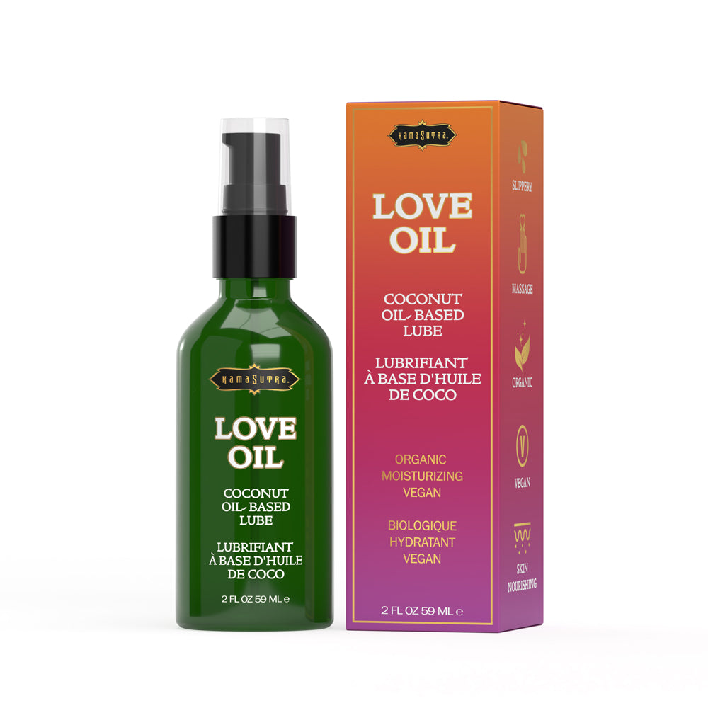 Love Oil Coconut Lube 2 oz.