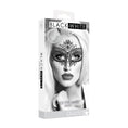 Load image into Gallery viewer, Ouch! Black & White Lace Eye Mask Queen
