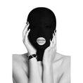 Load image into Gallery viewer, Ouch! Black & White Submission Mask With Open Mouth
