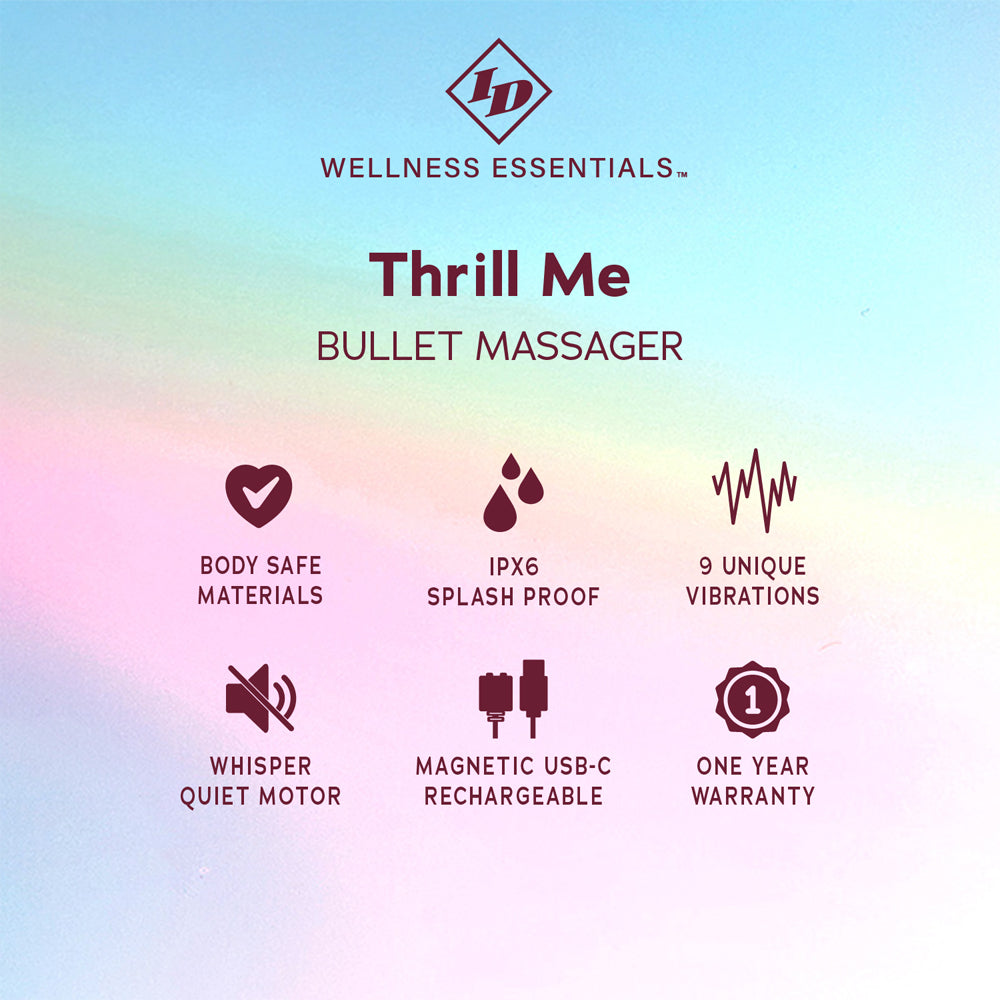 ID Thrill Me Bullet Massager