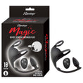 Load image into Gallery viewer, Magic Remote Scrotum Massager Plug Black
