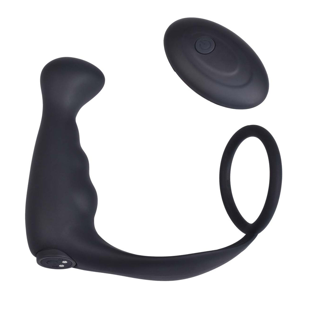 Magic Remote Slimfit Anal Plug Black