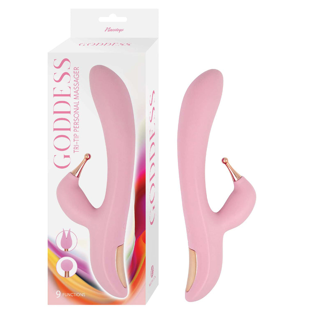 Goddess Tri-Tip Personal Massager Pink