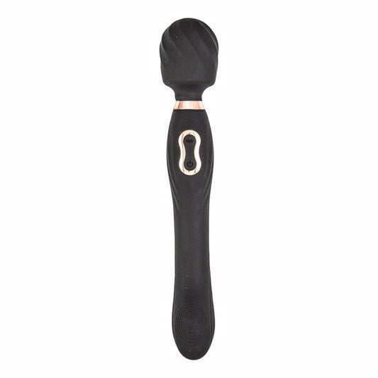 The Beat Dual Pleasure Wand Black