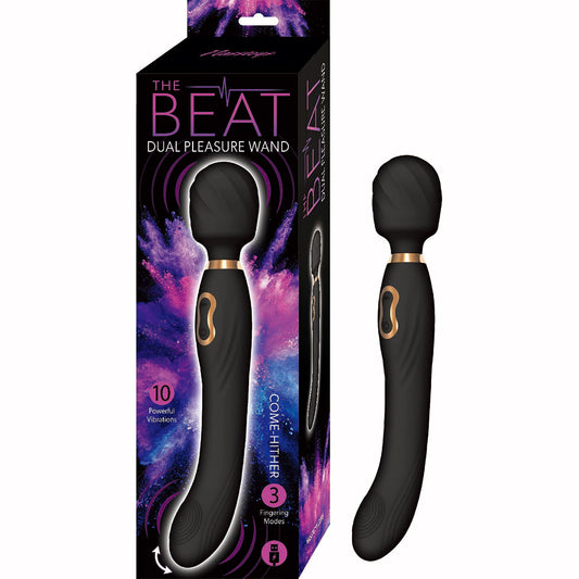 The Beat Dual Pleasure Wand Black