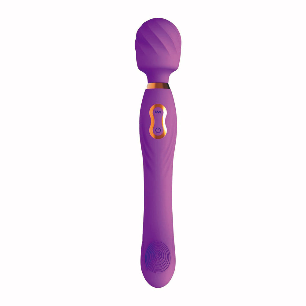 The Beat Dual Pleasure Wand Purple