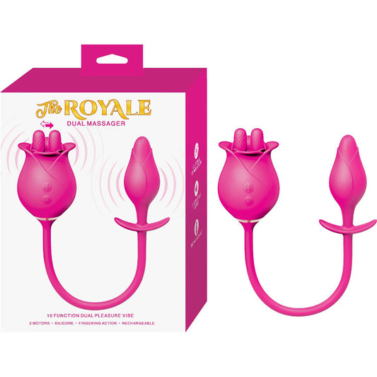 The Royale Dual Massager Pink