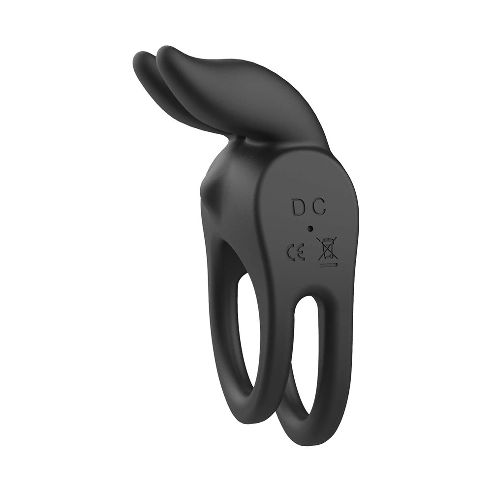 Enhancer Vibrating Rabbit C Ring Black
