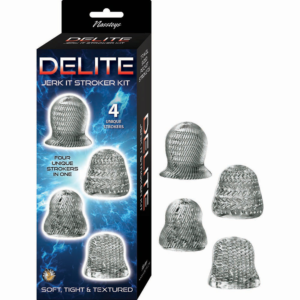 Delite Jerk It Stroker Kit Smoke