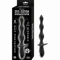 Load image into Gallery viewer, Ass-Sation Deep Dive Contoured Wand Black
