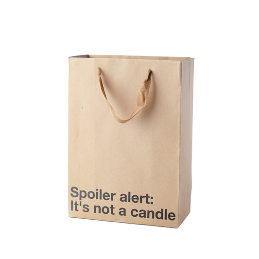 Spoiler Alert&#44; It&#39;s Not A Candle 3-Pack Bag