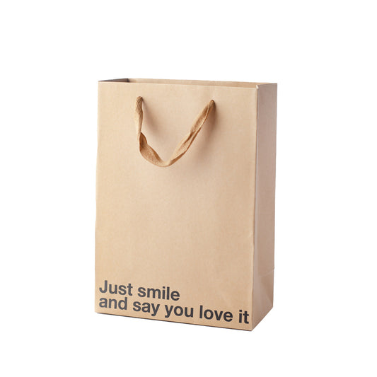 Just Smile And Say You Love It 3-Pack Bag